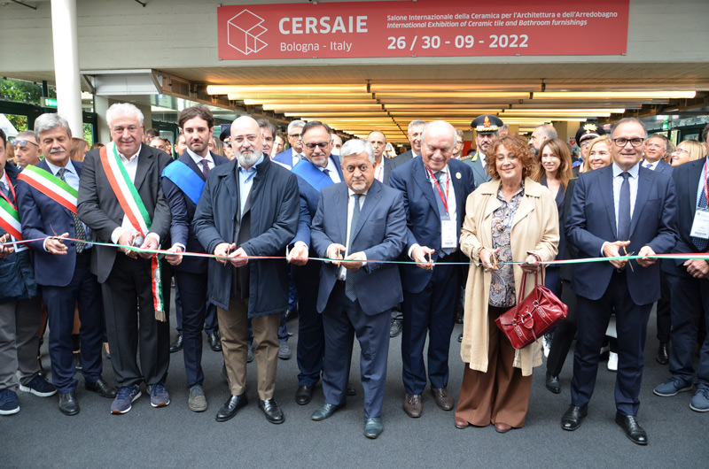 Inaugurazione Cersaie 2022