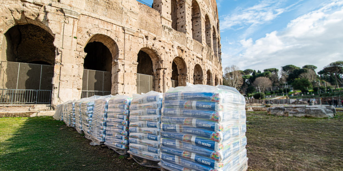 Mapei per il Colosseo
